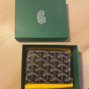 Goyard PM zip wallet pouch